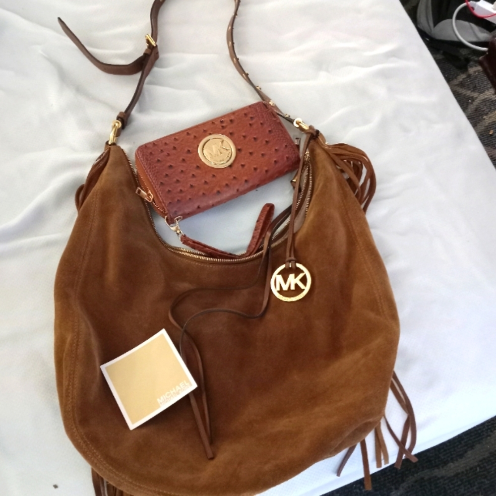 Michael Kors purse and wallet